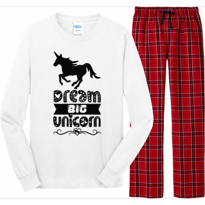 Dream Big Unicorn Long Sleeve Pajama Set