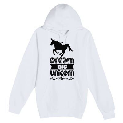 Dream Big Unicorn Premium Pullover Hoodie