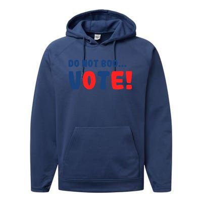 DonT Boo Vote Performance Fleece Hoodie