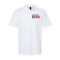 DonT Boo Vote Softstyle Adult Sport Polo