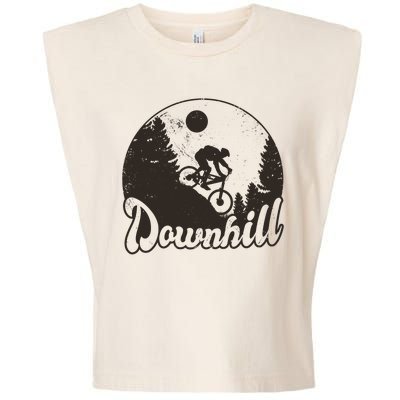 Downhill Biking Vintage Garment-Dyed Women's Muscle Tee