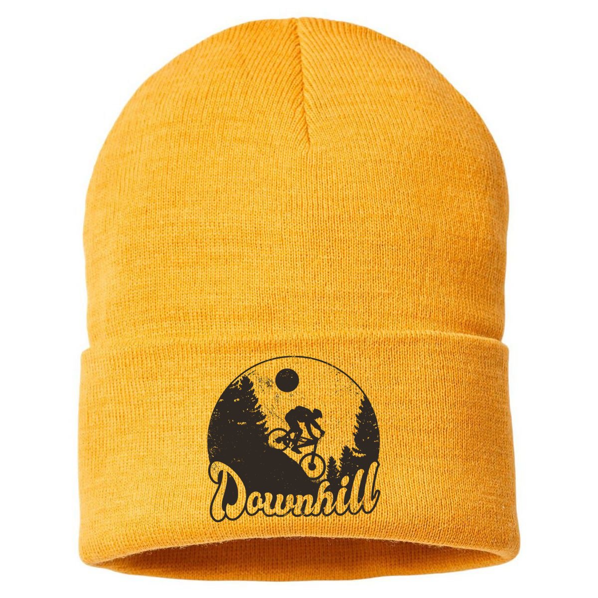 Downhill Biking Vintage Sustainable Knit Beanie