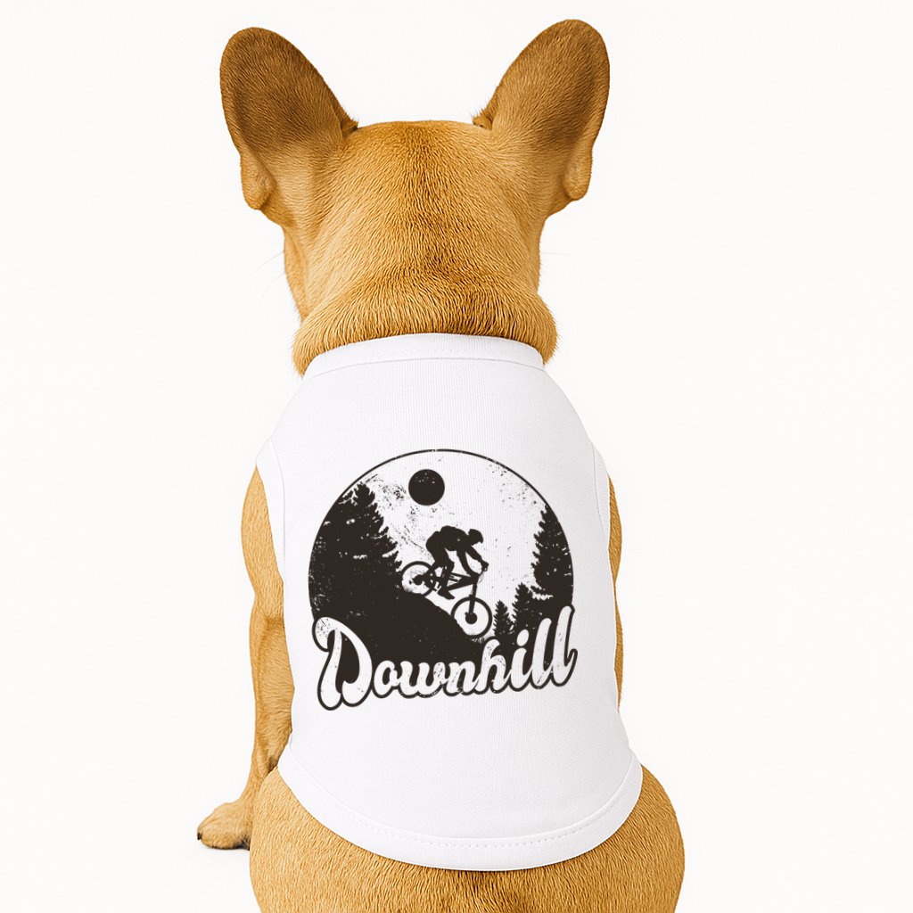 Downhill Biking Vintage Doggie Tank