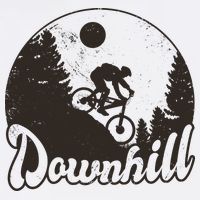 Downhill Biking Vintage Doggie Tank