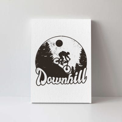 Downhill Biking Vintage Canvas