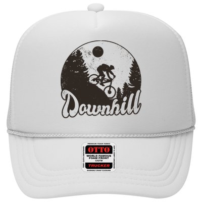 Downhill Biking Vintage Trucker Hat