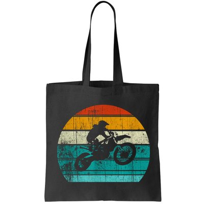Dirt Bikes Vintage Gift Motocross Motorcycle Retro Bag