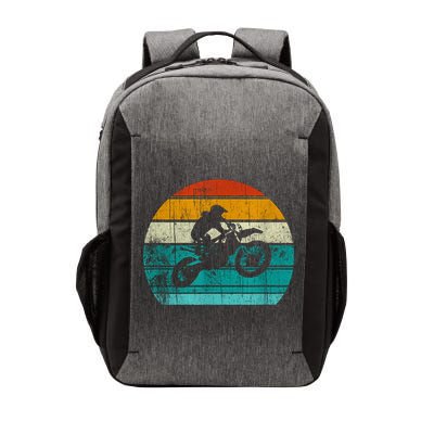 Dirt Bikes Vintage Gift Motocross Motorcycle Retro Vector Backpack