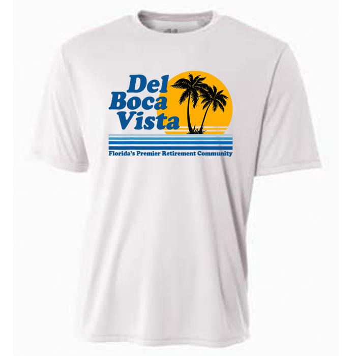 Del Boca Vista Cooling Performance Crew T-Shirt