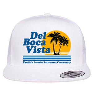 Del Boca Vista Flat Bill Trucker Hat