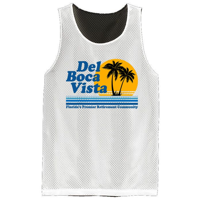 Del Boca Vista Mesh Reversible Basketball Jersey Tank