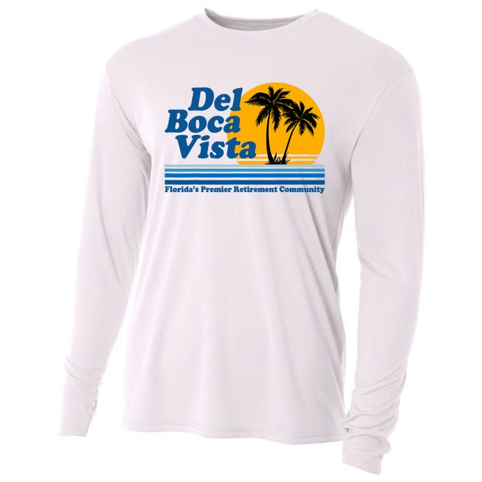 Del Boca Vista Cooling Performance Long Sleeve Crew