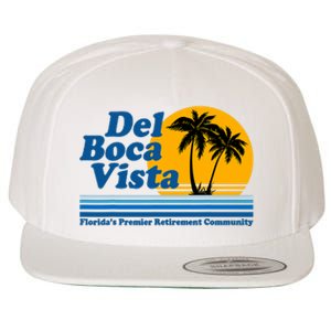 Del Boca Vista Wool Snapback Cap