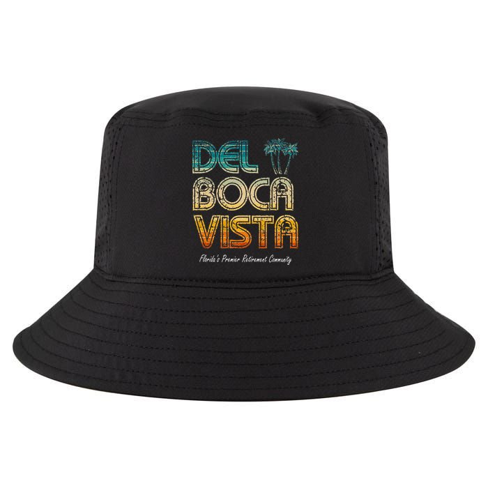 Del Boca Vista Retirement Community Funny Cool Comfort Performance Bucket Hat