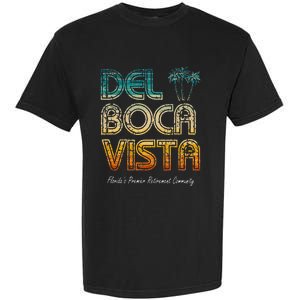 Del Boca Vista Retirement Community Funny Garment-Dyed Heavyweight T-Shirt