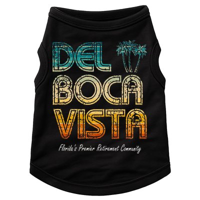 Del Boca Vista Retirement Community Funny Doggie Tank