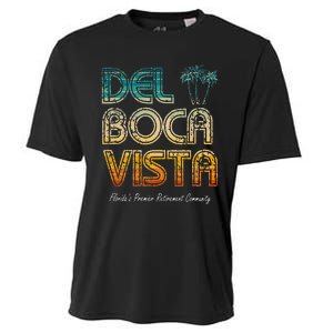 Del Boca Vista Retirement Community Funny Cooling Performance Crew T-Shirt