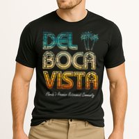 Del Boca Vista Retirement Community Funny Cooling Performance Crew T-Shirt