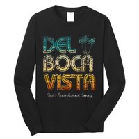 Del Boca Vista Retirement Community Funny Long Sleeve Shirt