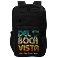 Del Boca Vista Retirement Community Funny Impact Tech Backpack