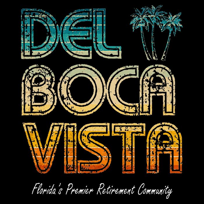 Del Boca Vista Retirement Community Funny 16 in Basic Backpack