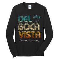 Del Boca Vista Retirement Community Funny Tall Long Sleeve T-Shirt