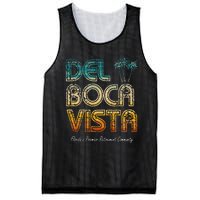 Del Boca Vista Retirement Community Funny Mesh Reversible Basketball Jersey Tank