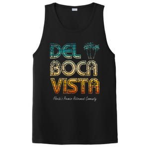 Del Boca Vista Retirement Community Funny PosiCharge Competitor Tank