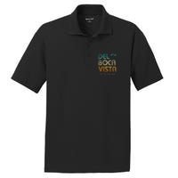 Del Boca Vista Retirement Community Funny PosiCharge RacerMesh Polo