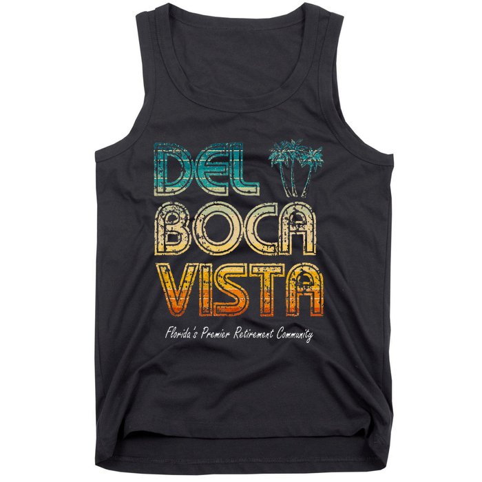 Del Boca Vista Retirement Community Funny Tank Top