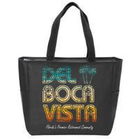 Del Boca Vista Retirement Community Funny Zip Tote Bag