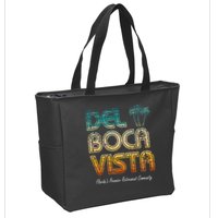 Del Boca Vista Retirement Community Funny Zip Tote Bag