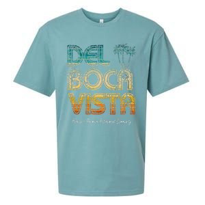 Del Boca Vista Retirement Community Funny Sueded Cloud Jersey T-Shirt