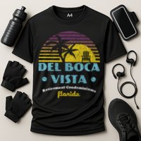Del Boca Vista Retirement Community Funny Novelty Design Cooling Performance Crew T-Shirt