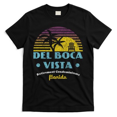 Del Boca Vista Retirement Community Funny Novelty Design T-Shirt