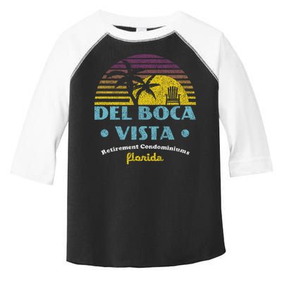 Del Boca Vista Retirement Community Funny Novelty Design Toddler Fine Jersey T-Shirt