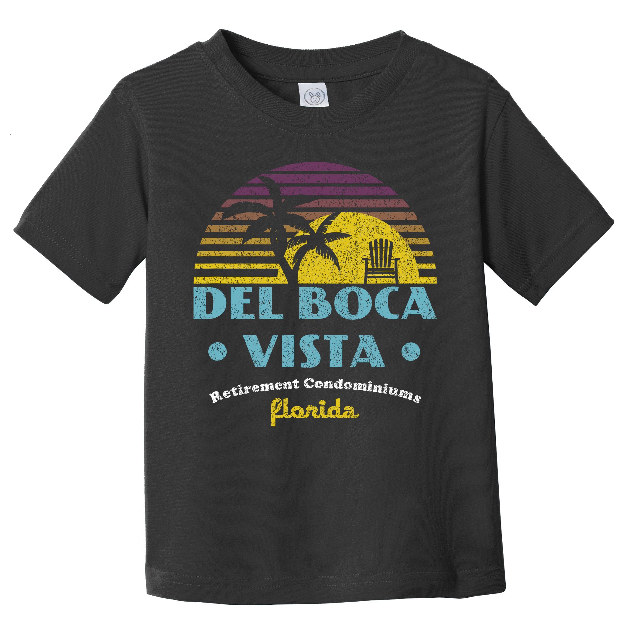 Del Boca Vista Retirement Community Funny Novelty Design Toddler T-Shirt