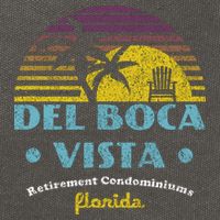 Del Boca Vista Retirement Community Funny Novelty Design Cotton Canvas Backpack