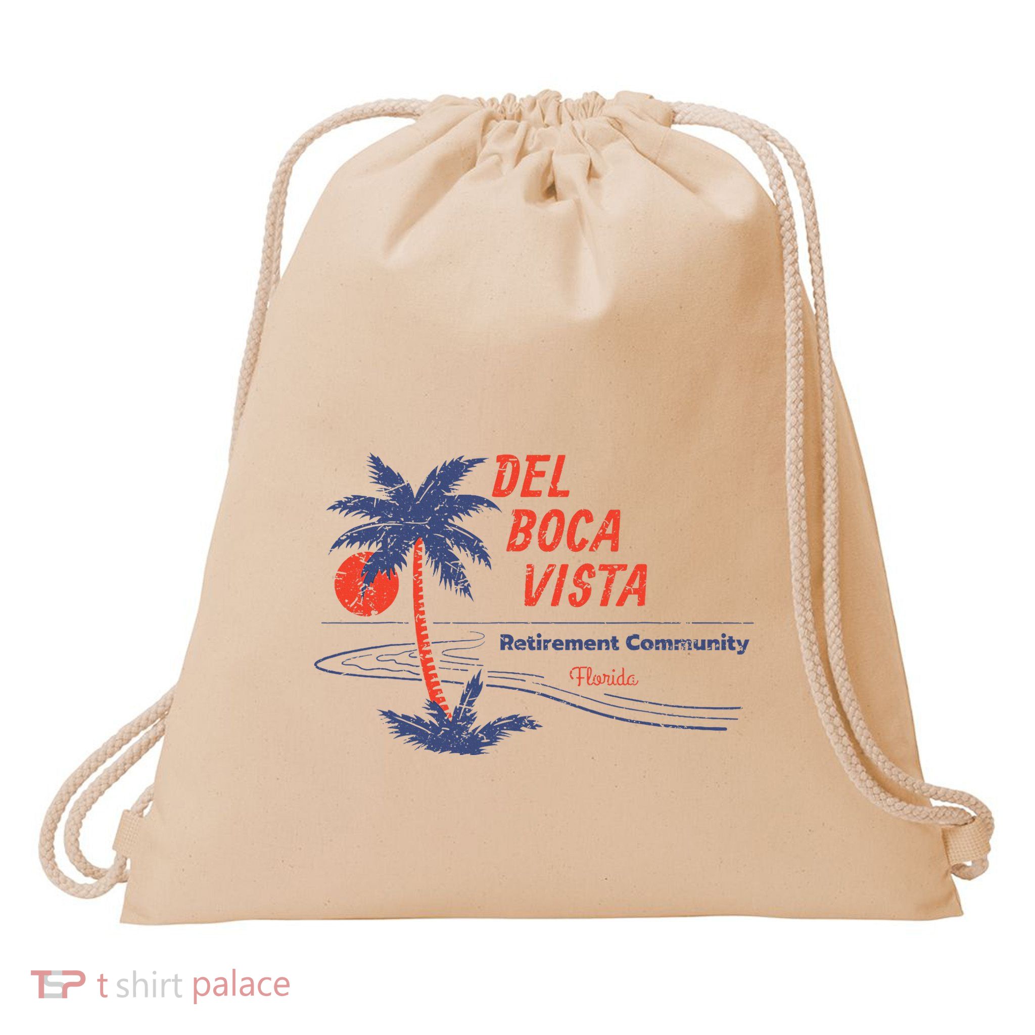 Del Boca Vista Drawstring Bag