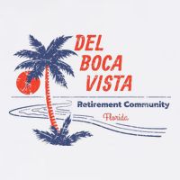 Del Boca Vista Cooling Performance Crew T-Shirt
