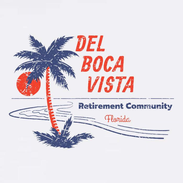 Del Boca Vista Cooling Performance Crew T-Shirt