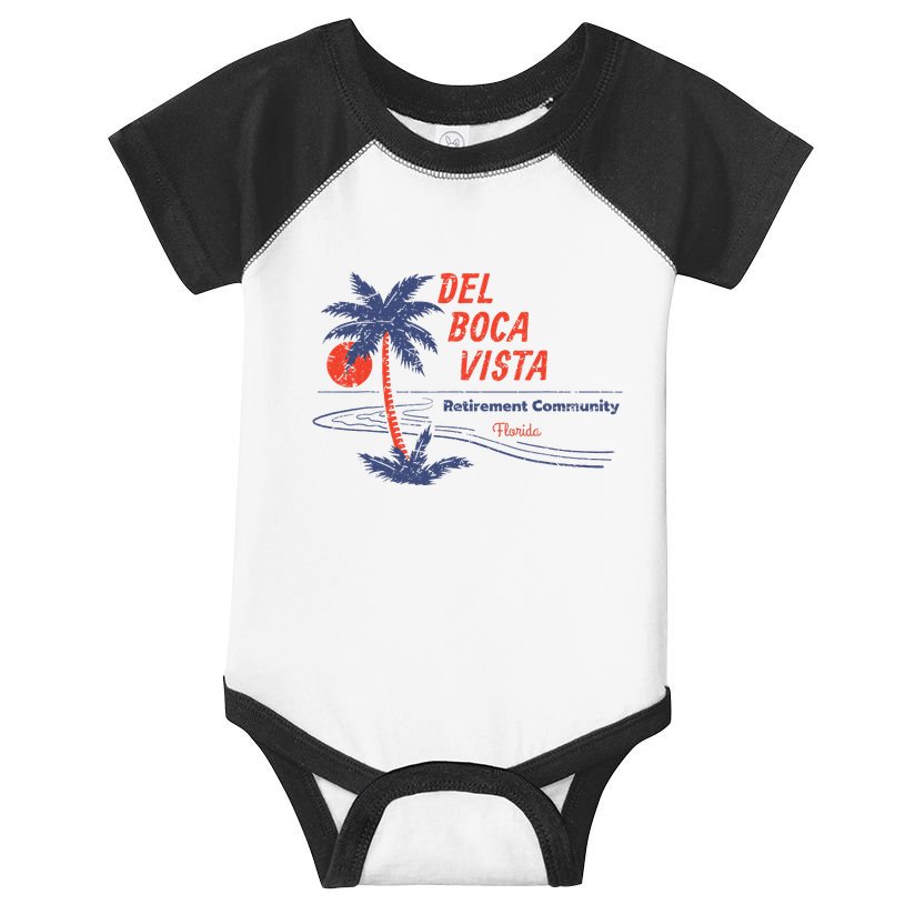 Del Boca Vista Infant Baby Jersey Bodysuit