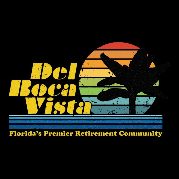 Del Boca Vista Retiret Community Funny Novelty Design Cooling Performance Crew T-Shirt
