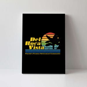 Del Boca Vista Retiret Community Funny Novelty Design Canvas