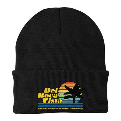 Del Boca Vista Retiret Community Funny Novelty Design Beanie