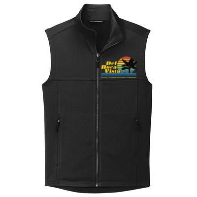 Del Boca Vista Retiret Community Funny Novelty Design Collective Smooth Fleece Vest