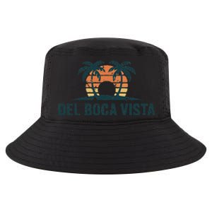 Del Boca Vista Retirement Community Funny Sunset Graphic Cool Comfort Performance Bucket Hat