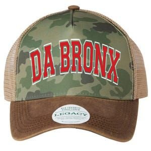 Da Bronx Varsity Style Red Text Gift Legacy Tie Dye Trucker Hat