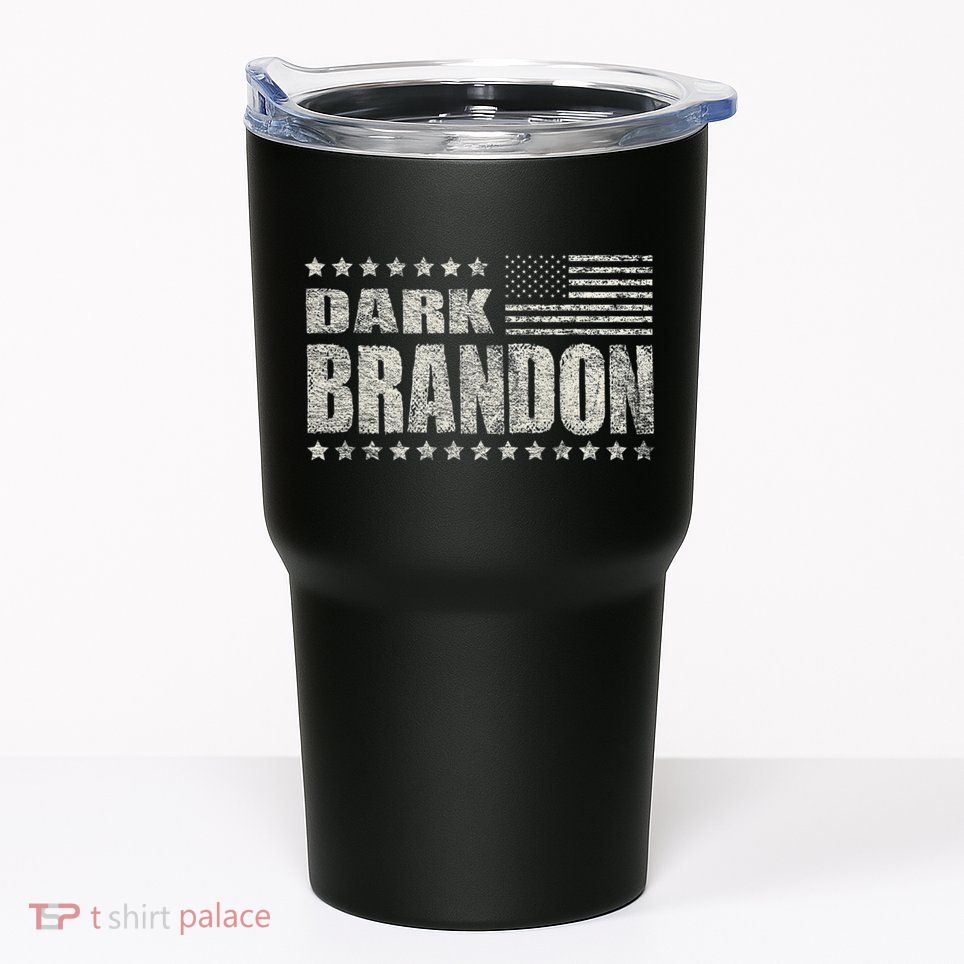 Dark Brandon Vintage America Flag Design Tumbler