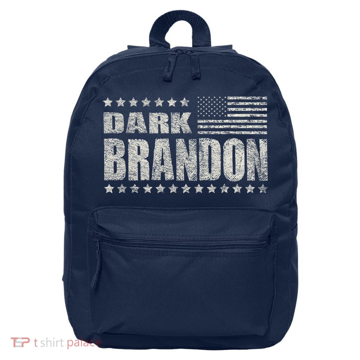 Dark Brandon Vintage America Flag Design 16 in Basic Backpack
